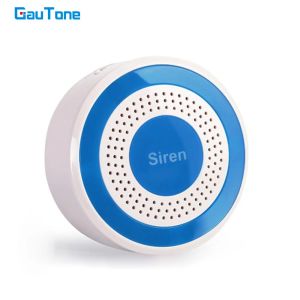 Dedektör Gautone 85db Kablosuz Siren Flaş 433MHz WIFI GSM Güvenlik Alarm Sistemi için