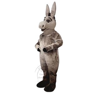 2024 HALLOWEEN Custom Grey Mascot Costume Tema di fantasia Abito Fancy Advertising festa di compleanno Costume Outfit
