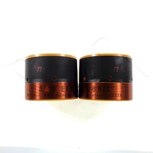 Radyo 2pcs ses bobini 77mm cam fiber woofer hoparlör 8 ohm