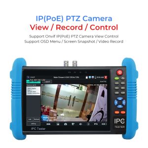 Дисплей 7 -дюймовый тестер CCTV IP -камера Tester WiFi TDR UTP RJ45 Тестирование кабеля.