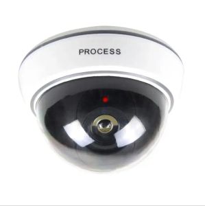 Kameralar Sıcak satış açık kapalı gözetim sahte kamera kukla sahte cctv güvenlik kubbe ile yanıp sönen kırmızı LED ışık