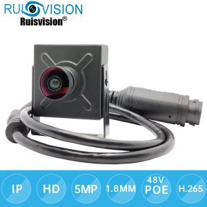 Kameralar HD IPC 3MP/4MP/5MP Mini Poe IP Kamera Onvif P2P RTSP Geniş Açılı lens Küçük Boyut Kapalı Gözetim Video Güvenlik Kamerası