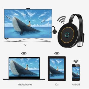 Box 4k Wireless Wi -Fi -дисплей Dongle TV Stick Video Adapter Airplay Dlna Screen Mircoring Share для iPhone ios Android Phone на телевидение