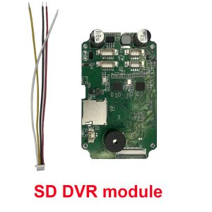 Kartlar 1CH/2CH SD DVR Modülü Motosiklet Dash Kamera Ön ve Arka Görünüm 1/2 Kanal Kara Kutu Modülü