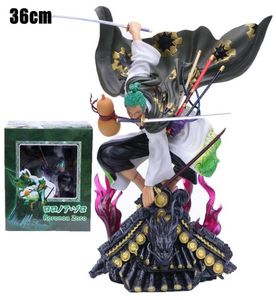 22 Стиль аниме One Piece Fugure Model New World Roronoa Zoro Strail Hat Classic Battle Pvc фигура Коллективная подарка для мальчика Q9603144