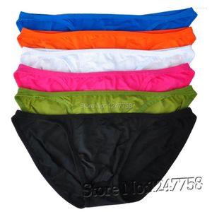 UNDUPTS 6 PCS/LOT MEN POUCH BIKINI SPANDEX RAPFY BRIPS MINI FINE SHEL SHAP KISA PANTLAR SEXY GENİ ERKEKLER ERKEKLER