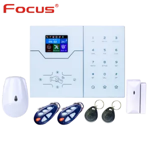 Комплекты Focus Meian 868 МГц английское меню Havgw 4G GSM Wi -Fi Sharge Security Semart Home System Bruglar Control Alarm Control по приложению