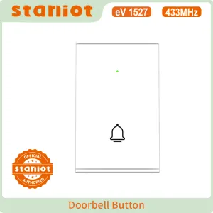 Doorbell Staniot B100 Kablosuz Kapı Çanı Tura Akıllı Ev Güvenlik Koruma Kiti Video Kapı Zili 433MHz GSM Hırsız Alarm Sistemi
