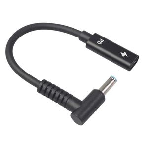 HP Güç Fişi için PD Emülatörü Tetikleyici Tetikleyici Şarj Kablosu için Tip C USB 3.1 USB-C-DC 20V 4.5 3.0mm.