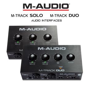Mikrofonlar Maudio Mtrack Duo/Solo 2 In 2 Out Audio Arayüz Kayıt Ses Kartı Kayıt Aranjör Karıştırma