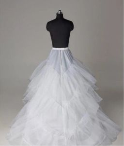 Aksesuarlar Ucuz Düğün Petticoats Katmanları Tül Crinoline Elbiseler İçin Balo Elbise Gelinlikler Ücretsiz Boyutu Gelinlik Eşleşmeli