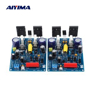 Усилитель Aiyima 2pcs Power Audio Poard 1943 5200 Sound Amplifiers 120WX2 Mini Home Amp Low Noise Linear Bipolar Transistor