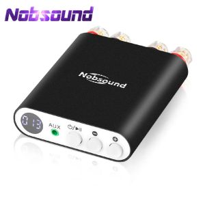 Amplifikatör Nobsound TA21 Mini Bluetooth 5.0 DSP Dijital Amplifikatör Stereo Ses Alıcısı TPA3221 Entegre Güç AMP 100W+100W