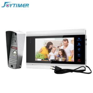 Intercom Joytimer Home Video Intercom Video Door Phone Kit 7 -дюймовый монитор 1200TVL камера дверного звонка с обнаружением движения
