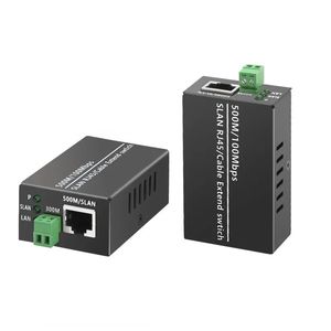 ANPWOO 1 PCS Ethernet IP Genişletici Over Coax HD Ağ Kiti EOC Koaksiyel Kablo Şanzıman Güvenlik için CCTV Kameralar