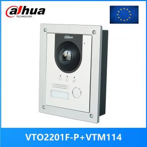 Doorbells Dahua Multilanguage VTO2201fp Poe (802.3AF) IP Metal Villa Kapı Zil, Kapı Telefonu, Kapı Zili, IP Video İntercom, Telefon Uygulamasına Arayın