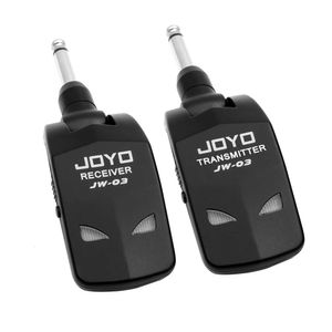 Joyo JW-03 2.4G Hz Guar Kablosuz Enstrüman Ses Şanzıman Alıcı Sistemi Yüksek kaliteli sinyal iletimi