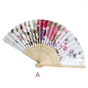 Декоративные фигурки вентилятор карман рукой китайский удерживающий складные цветочные вечеринки винтажные танцевальные инструменты дома крупные 3D бумажные цветы