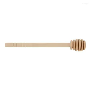 Ложики мини-деревянная медовая ложка экологически чистая длинная ручка смеситель