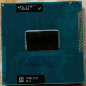 Процессор оригинал Intel Core I5 3380M 2,9 ГГц 3 м ДДУАЛЬНЫЙ ДВОЙНЫЙ SR0X7 I53380M Ноутбук процессоры ноутбук CPU PGA 988 PIN -Socket G2 Процессор