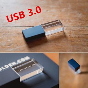 Kartlar Ücretsiz Yeni Zarif Özel Yüksek Hızlı USB 3.0 128GB Memory Flash Stick Pendrive (Varsayılan LED Işık Yok)