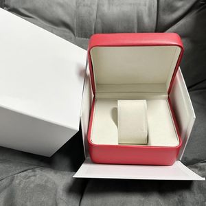 Смотреть коробки Фабрика Оптовая роскошь OMG Red PU Кожаная коробка с буклетом и сумкой CAN CAND CARD WATE