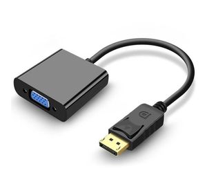 Новый DP Cableport Displayport Port Male To VGA Женский преобразователь -преобразователь для PC Laptop1267383
