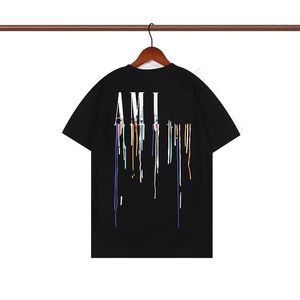 Tasarımcı Erkek Kadın Tişörtleri Amirir Tshirts Adam Kısa Kollu Top Sokak En İyi Kadın Tee Baskılı Moda Günlük Pamuk Tee o Boyun Yaz Adam Tee Sesli S-XXL