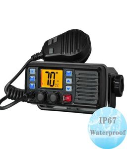 Walkie Talkie 25W High Power RS507 VHF Marine Band Mobile Boat Radio Waterproof 2 Way Transceiver8870874