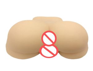 Big Ass Solid Sex Doll com vagina realista 3D Silicone Love Dolls masturbação masculina brinquedos sexuais para MEN7886334