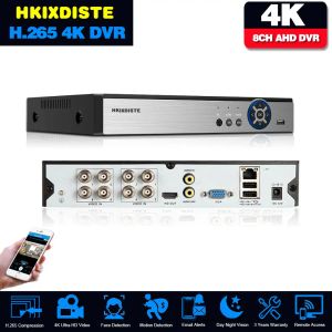 Kaydedici 16CH 8CH 4K AHD DVR AI H.265 Hibrid 8 Megapiksel NVR 2MP 4MP 5MP 8MP AHD/TVI/CVI/XVI/IP Kameralar için