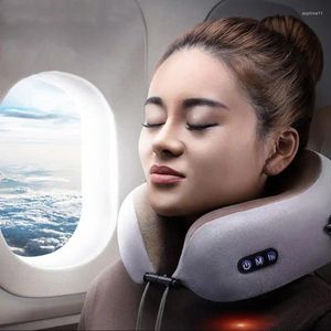 Yastık SB Masaj U şeklindeki boyun çok fonksiyonlu omuz ve servikal vertebra uçak için elektrikli açık hava