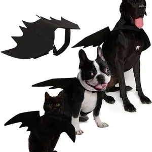 Köpek giyim cadılar bayramı evcil hayvan yarasa kanatları kostüm komik kediler köpekler cosplay fit parti oyun ürünleri büyük