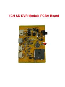 Карты мини -видеорекордеры FPV 1CH SD DVR Модуль PCBA Плата 1 канал CCTV Рекордер Министерство материнской платы