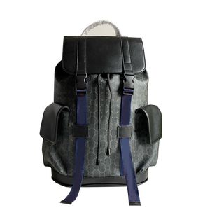 Lüks tasarımcı sırt çantası erkekler seyahat yürüyüş çanta sırt çantası klasik moda sırt çantası açık sırt çantası adam sırt çantaları çift omuz kayışları sırt paketi çanta çanta