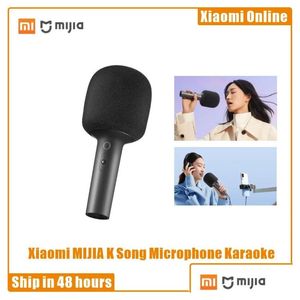 Умный пульт дистанционного управления 2021 Mijia k Song Microphone Караоке Bluetooth 5.1 Подключенный стерео звук DSP Chip Changellation 2500mah ba dhyuh