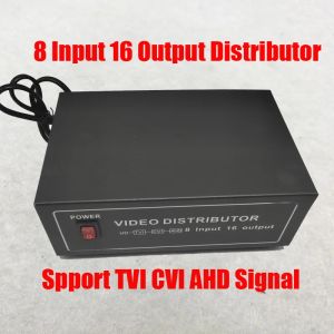 Система Бесплатная доставка 8 в 16 Out TVI CVI AHD CVBS СИГОДА усилитель дистрибьютор.