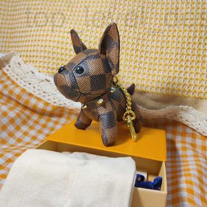 Anelli chiave Designer Classico Metodo Old Flower Dou Bag Bag Personalized Doll Machine Dog Dog Mkmj