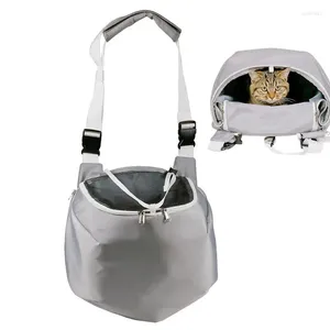 Cat Carriers Pet Tarrier рюкзак для прохождения безопасной слинг -мешок для собак для собак Cats регулируется