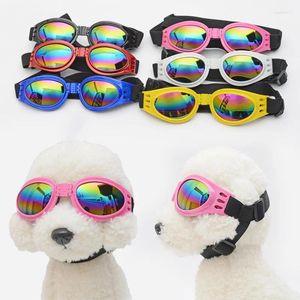 Собачья одежда для домашних очков складывающие солнцезащитные очки дайте тратить свои очки шесть цветных оптовых 10 шт.