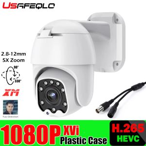 Kameralar PTZ AHD Kamera 1080p Outfoor 2.0MP Dome Koaksiyel Kontrol 2.812mm lens IR CCTV Güvenlik Gözetim Kamerası için Kesim Işık Monitörü