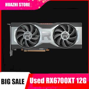 YAZICILAR RX6700XT 12GB Oyun Grafik Kartı Plakaları Plasa De Video Kartı Kart GPU NVIDIA GEFORCE Bilgisayar Değil RTX 3060 6600 RX 590 580 2060S