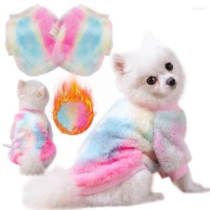 Köpek Giyim Pet Giysileri Kış Sıcak Mercan Poater Kazak Ceket Boya Yumuşak Pijamalar Yavru Kedi Pit Bull Chihuahua