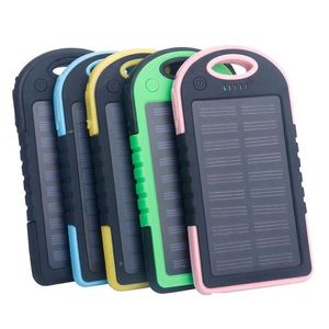 Cello Power Banks Bancos solares de bancos à prova d'água Carregadores de bateria para Smart Pad Tablets Câmera poderes móveis entrega 5000mAh Drop P DHBXM