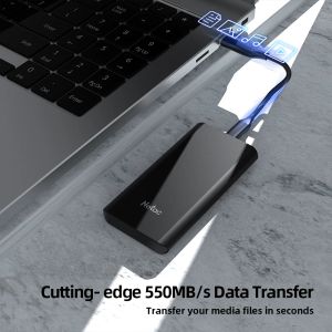 Sürücüler Netac Taşınabilir SSD Harici Sabit Sürücü 1TB 2TB 500GB 250GB USB3.1 TYPEC Latop PC Tablet Masaüstü için Harici SSD HDD