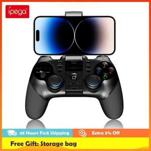 Игровые контроллеры Joysticks Ipega PG-9156 Bluetooth 2.4g Беспроводная игра для мобильной игры для мобильной игры для PlayStation 4 IOS MFI Games Android PC Win 11 Q240407