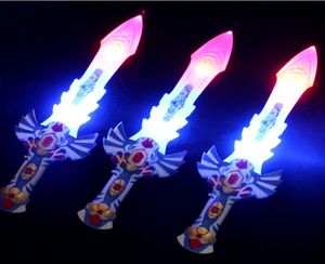 EMS 50pcs 50cm LED Müzikal Flash Glow Kılıç Bıçağı Kostüm Giydirme Dersler LED Hafif Flash Gravity Çocuk Oyuncak Noel Hediyesi7131522