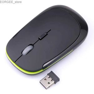 Портативная беспроводная мышь мышей для ноутбука для ноутбука 1600DPI 10M Free Движение для дома или в офисе. Использование Y240407