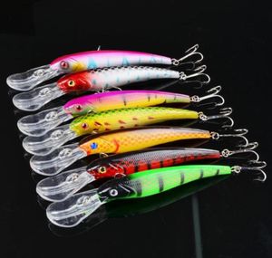 Büyük Bas Balıkçılık Cazibesi 165cm 28G Minnow Yapay Yem Pesca Wobbler Kancalar Dalış Derinliği 1545M9163879207864