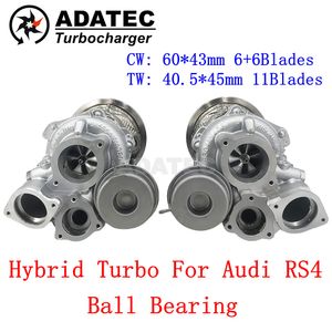 Adatec Hybrid Turbo для Audi RS4 8W B9 RS5 F5 2.9TFSI V6 06M145701T Обновление новая турбокогреный шарик с турбокомпрессором.